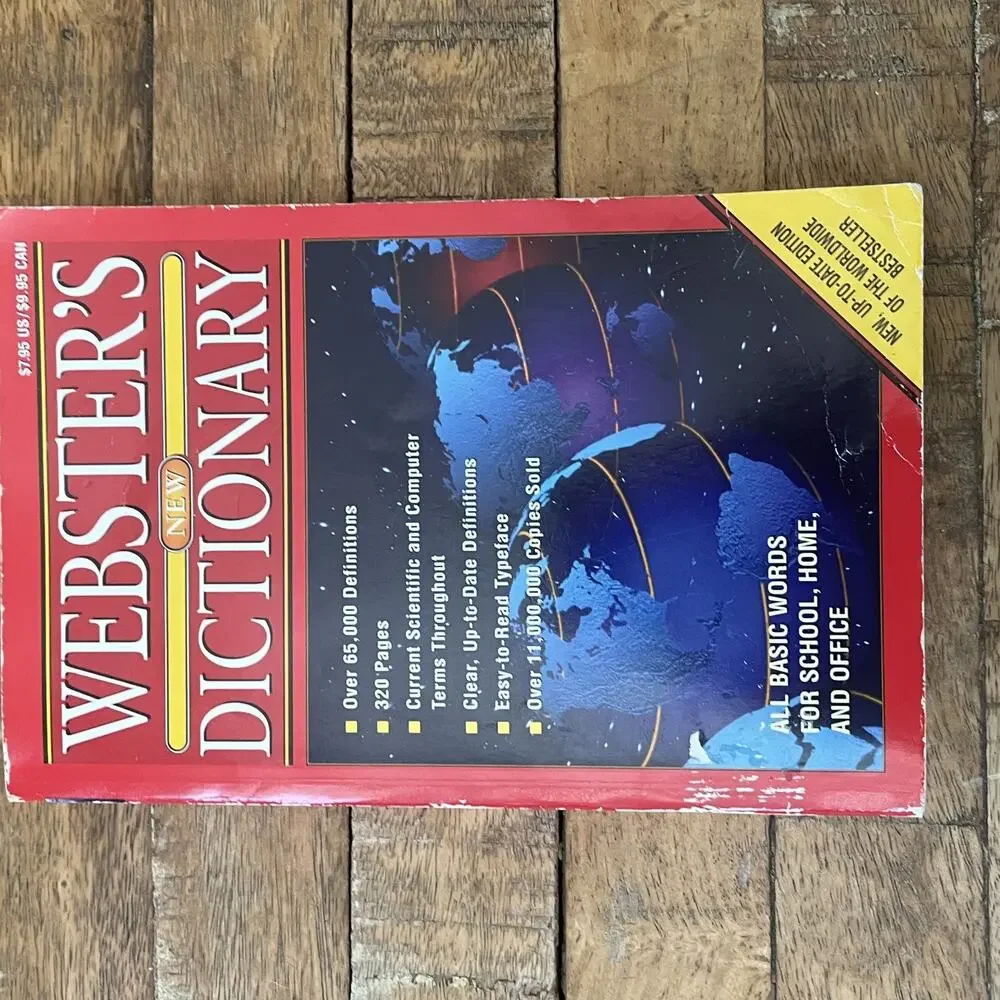 Webster's Dictionary's Thesaurus Punctuation & English Usage Book Lot of 4
